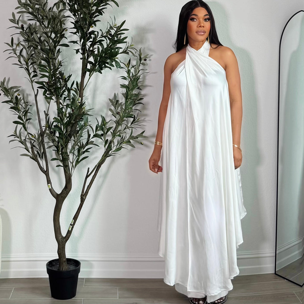 Ivory Draped Set