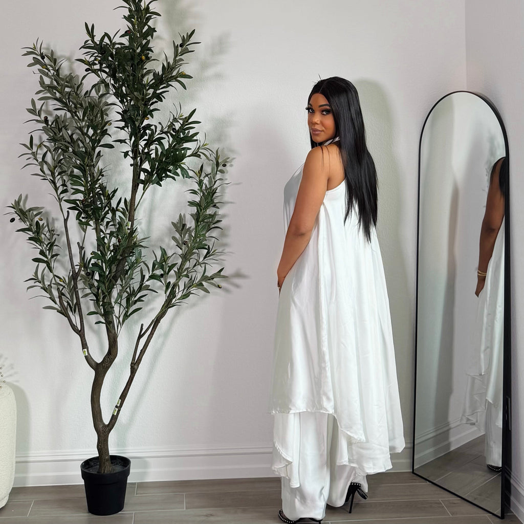 Ivory Draped Set