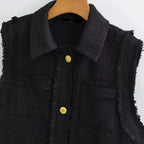 ANGET TWEED VEST