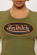Von Dutch Patch Mini Dress