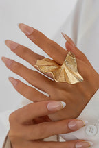 Textured Irregular 3D Oversize Fashionable Rings