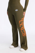 Von Dutch Babe Flare Leg Jumpsuit