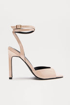 Gaige Patent Heels - Black