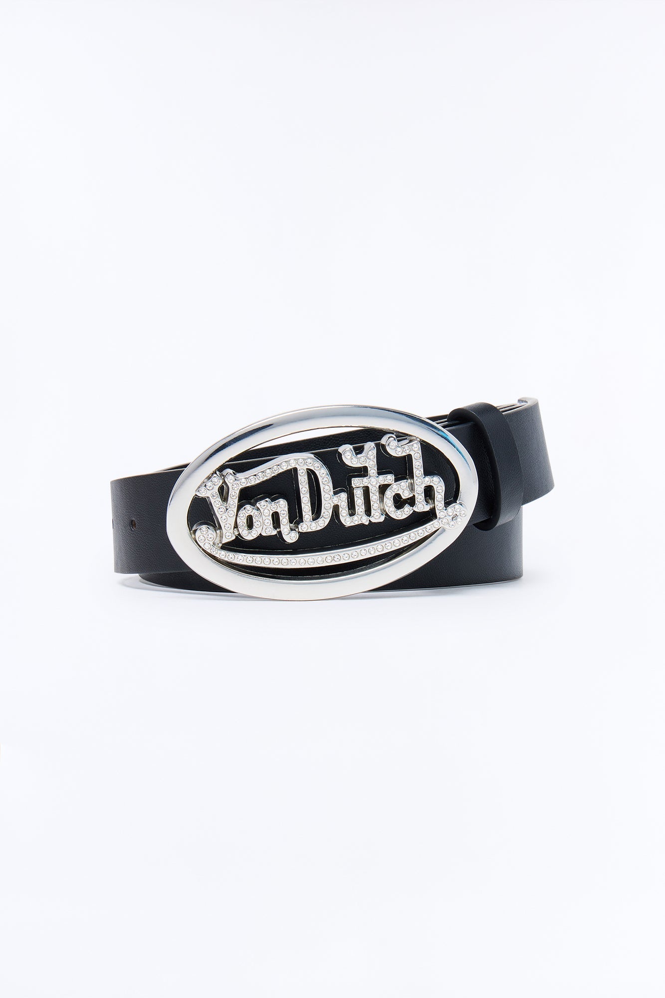 Von Dutch Shining Faux Leather Belt