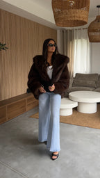 Clearance Sale*Women's Luxurious Faux Fur Coat: Natural Warmth, Timeless Style
