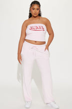 Von Dutch Velour Tube Top