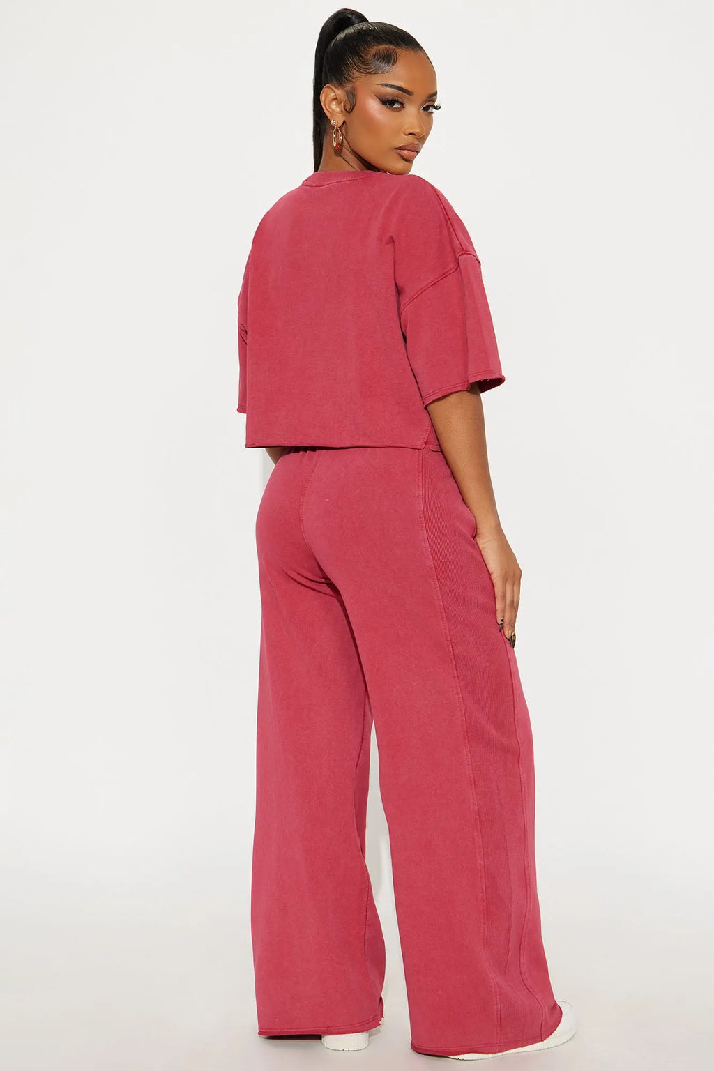 Strollin' Around Pant Set - Charcoal