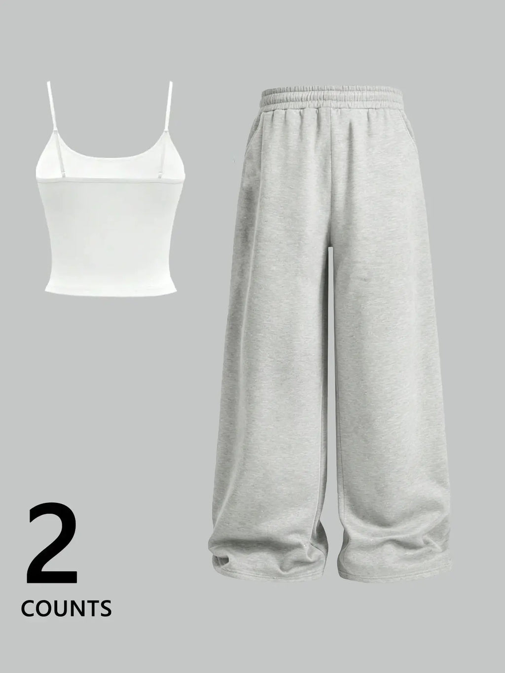 Women's Casual Loungewear Set, Star Moon Print Slim Fit Top and Loose Pants Set, Y2K American Street Style, Daily Wear for Campus and Home