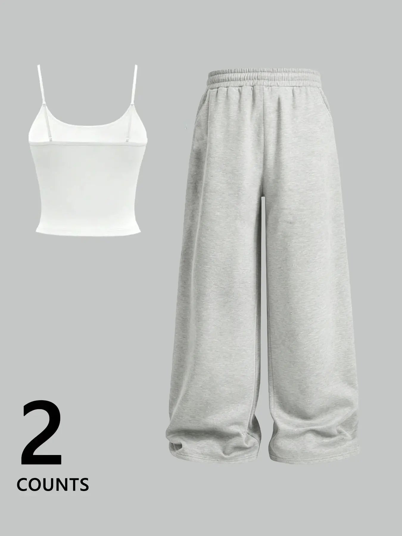 Women's Casual Loungewear Set, Star Moon Print Slim Fit Top and Loose Pants Set, Y2K American Street Style, Daily Wear for Campus and Home