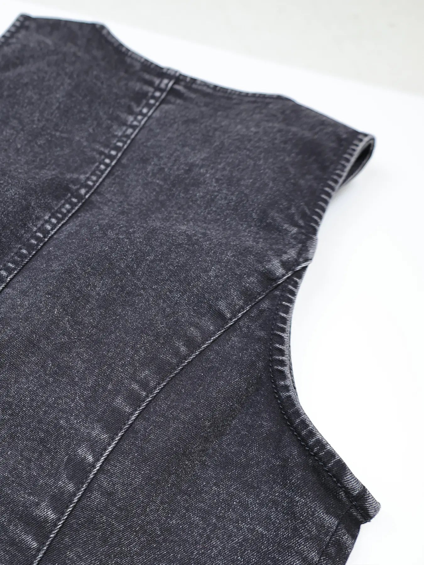 Women's Slim-Fit Denim Vest for Casual Summer Wear