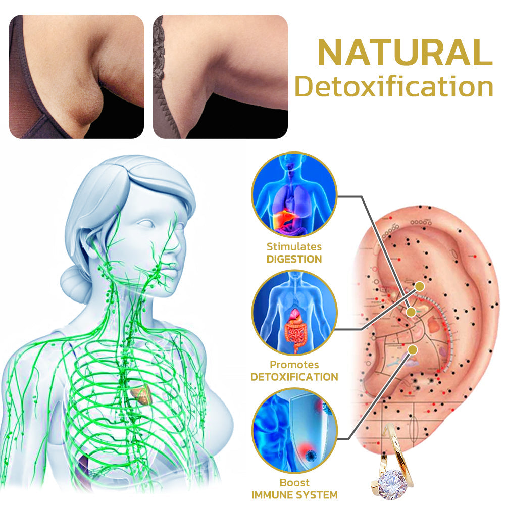 (LAST DAY SALE-80% OFF)Lymphvity MagneTherapy Germanium Earrings