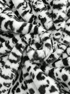 Thick Plush Leopard Print Fashion Retro Casual Long Sleeve Zipper Cardigan, High Neck Jacket, Unisex, Couples Wear, Winter Essential