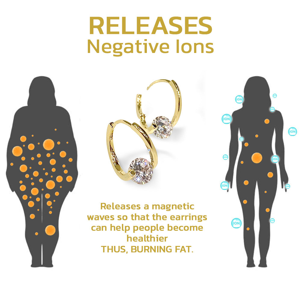 (LAST DAY SALE-80% OFF)Lymphvity MagneTherapy Germanium Earrings