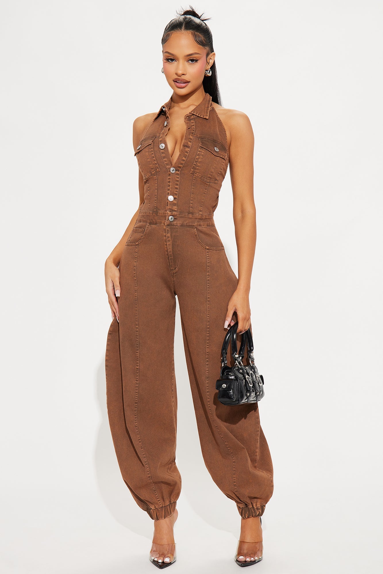 Downtown Girl Balloon Jumpsuit