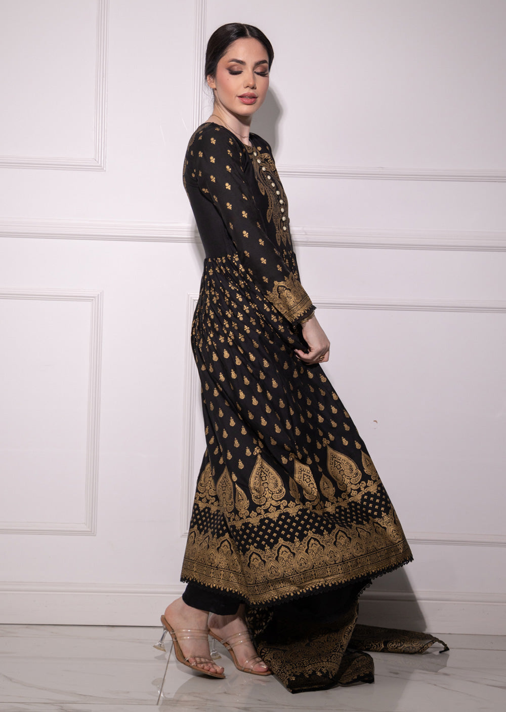 HK245 Gavinchi - Readymade Mother & Daughter Dress