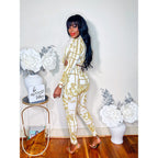 WALK IN CHAINS LEGGING SET