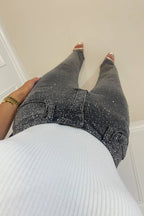 Women's Elegant Starry Sky Hot Diamond Jeans